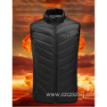 Two-zone smart heating in winter vest